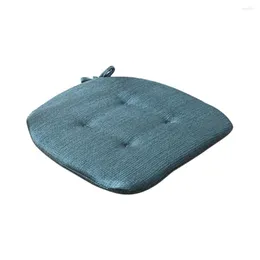Faixa da moda de travesseiro engrosse macio com tiras de cadeira de sala de jantar assento bu sobre protetor