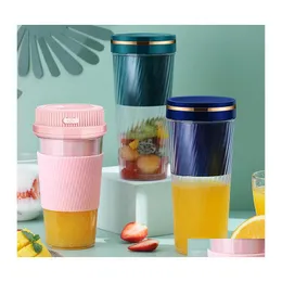 Manual Juicers Mini Tragbarer Mixer Milchshake Tasse Orange Squeeze Elektrische Saftbecher kleiner Apfel PP Extrakt Frucht Frühstück Meer DH839