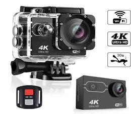 Ultra HD 4K30FPS Action Camera 30M مقاوم للماء 2 كيلووتات 1080P 16MP التحكم عن بعد الرياضة WIFI الكاميرا HD HD CAMCOR4291178
