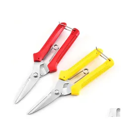 Pinza per potature Pint Pintoni per la casa Scissori da giardino bruscamente MTI Colors Branch Red Yellow Prevenire le cesoie per manico a slittamento che vende 4 dh3ct