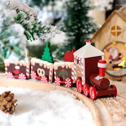 クリスマスデコレーションメリー2023 Navidad Train Table decoration for Home 2022 Year Xmasギフト