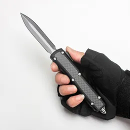 Niestandardowe noże taktyczne ręcznie robione lustro M390 Blade Carbide