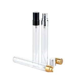 Eteriska oljor diffusorer 10 ml aluminiumglas per sprayare flaska rese bärbar spray tomt förgrävbara kosmetiska behållare prov via dhgp0