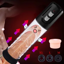 sexmassager Toy Pump男性用のペニスポンプツールペニルエクステンダーおもちゃ拡大ディック真空ポンプ男性マスターベーターコック吸う