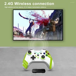 Controller di gioco Maniglia wireless 2.4G Giochi a doppia vibrazione con cavo dati USB Accessori da gioco per PC Xbox One Windows 10/8/7