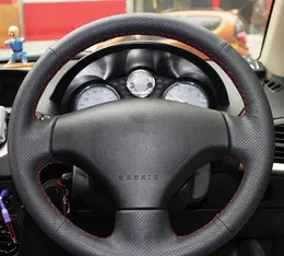 Dostosowywane okładka kierownicy kierownicy oryginalne akcesoria do warkocza kierownicy dla Peugeot 206 2007-2009 207 Citroen C2