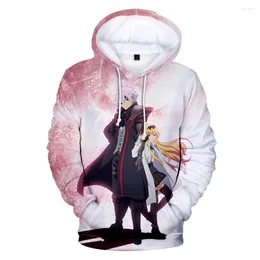 Herrtröjor 2023 Wamni Arifureta från vanligt till världens starkaste hoodie cosplay merch tröjor anime harajuku sweatshir