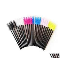 Other Household Sundries Other Household Sundries Eyelash Comb Makeup Brush One Time Grafting Spiral Portable Eyebrow Curling Tool S Dh5Sh