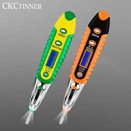 MLUPERIDIGITAL TEST PENCIL AC DC 12-250V ER ELEKTRISK SCREWRIVER LCD DISPLAY SPOTAGE DETECTOR PEN Electrician Tools Tools