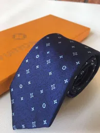 AA Fashions Herren bedruckte Krawatte aus 100 % Seide, schwarz, blau, Aldult Jacquard, Party, Hochzeit, Business, gewebt, modisches Design, Hawaii-Krawatten, Box 688