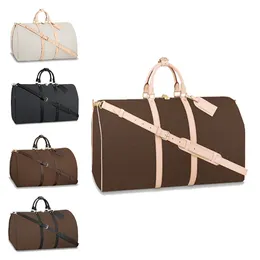 Luxury leather M41416 Duffel bag Designer men's travel bags Demolition handbag travel shoulder BANDOULIERE hand holding purse LVS Keepalls waterproof Certificate