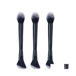 Other Household Sundries Other Household Sundries Makeup Brushes Repair Contour Brush For Liquid Cream Powder Face Beauty Cosmetic T Dhv9G