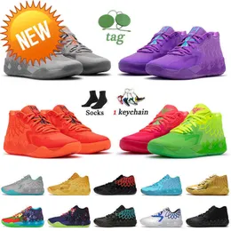 Outdoor-Stiefel LeMelo Ball MB.01 Basketballschuhe Rock Ridge Red Blast Queen City Buzz Rick and Morty Trainer