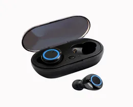 Ear fones de ouvido do telefone celular Y50 Bluetooth 50 TWS fone de ouvido sem fio esportivo para celular 8581607