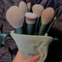 Makeup Brushes 13st/Set Professional Brush Set Eye Shadow Blush Powder Foundation concealer Multifunktionellt sminkverktyg