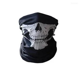 Bandanas متعددة الوظائف ركوب الدفء جمجمة وشاح الهالوين الدعائم في الهواء الطلق تسلق سحر سلس رقيقة