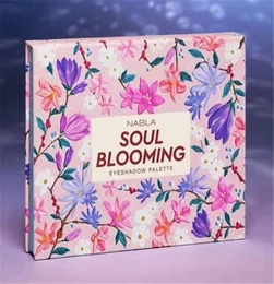 Najnowszy makijaż NABLA Soul Blooming 12colors Paleta cień cieni do powiek Shimmer Matte Hooks Wysoka jakość Drop 5920681