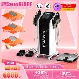 Equipamento de RF Emslim neo gordura queimadura corporal Máquina de emagrecimento Hi-EMT Estimulador profissional Escultura muscular com perda de peso RF