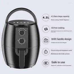 Ferramentas de Bakeware Air Fryer Fryer Multifunção Multifunção de grande capacidade saudável frigideira Deep Fring Pan