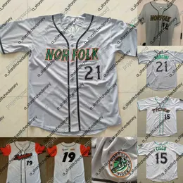 Maglie da baseball Norfolk Tides Jersey 2019 Stadium promozionale omaggi Ramon Sambo Gary Kendall 100% cuciture cucite da uomo personalizzato Maglie da baseball giovanile