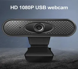 Full HD 1080p webcam webcam USB com driver de microfone na webcam para ensino on -line transmissão ao vivo no varejo box4340232