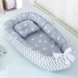 Bed Rails Portable Travel Baby Nest Multifunction Crib Protection Anti Extrusion Foldable Bassinet Infant Sleep born 221208