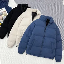 Erkekler Down Parkas Kış Ceket Erkekler Parkas kalınlaşacak sıcak ceket adam stand yaka ceketleri düz renkli parka palto erkekler kadın moda sokak kıyafetleri 5xl 221208