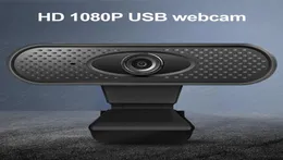 Full HD 1080p webcam webcam USB com driver de microfone na webcam para ensino on -line transmissão ao vivo no varejo box8990922