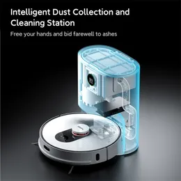 Robot Vacuum Cleaners ROIDMI EVE PLUS Dust Collection Robot Vacuum Cleaner Support Assistant Alexa Mi Home APP Control Mop Cleaner Smart Home 221016