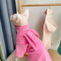 Cat Costumes Clothes Pet Autumn Winter Hairless Costume Devon Rex Sweater Soft Kitty Outfits Sphynx Kitten For Sphinx