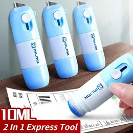 In Express Tool Thermal Paper Correction Liquid Package Unpacking Knife Home Office Identity Data Security Protection