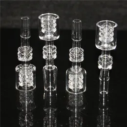 Wasserpfeifen Diamantknoten Quarz Enail Banger Nägel mit männlich weiblich 10mm 14mm 18mm Gelenke Anzug für Glasbongs Bohrinseln 20mm Spulenheizung