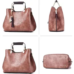 HBP Handtasche Geldbörse Einkaufstasche PU-Leder Damen Einkaufstasche Handtaschen Große Kapazität Umhängetaschen Geldbörsen Taschen 6 Farbe 1061