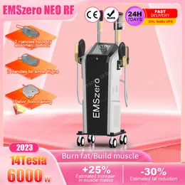 RF معدات جديدة emslim RF 4 تعامل الجسم تشكيل EMS محفز العضلات المحفز الكهرومغناطيسي حرق EMT