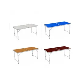 Garden Sets Garden Sets 4Ft 48 Inch Portable Mtipurpose Folding Table In White For Cam Party Indoor Home Use Zwl269 Drop Delivery Fu Dhk3T