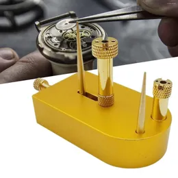 Watch Repair Kits Copper Balance Stand Watchmaker Easy To Use Wrist Accessory Professional Movement Holder For Repairing