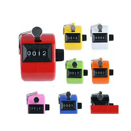 Contatori Contatori Contatori numerici a 4 cifre Guscio in plastica Display da dito tenuto in mano Conteggio manuale Tally Clicker Timer Punti da golf Sn22 Dha9P