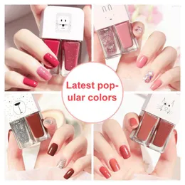 Nail Polish Non-Toxic Eco-Friendly Long Lasting Quick Dry Glossy Longwear Makeup Accessories Tool