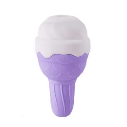 Sex Toy Massager Vibrator Toys for Mens Doll Icecream Suging Slicking Vibration Silicone Vagina Men Tbun