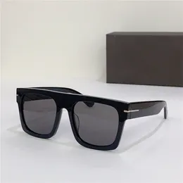 Yeni moda tasarım güneş gözlüğü 0711 kare çerçeve basit ve popüler satış tarzı kutulu uv400 koruyucu gözlükler