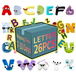 26pc/Set Alphabet Lore Plush Doll Kids Enlightenment Alphabet Dolls Baby  Toys