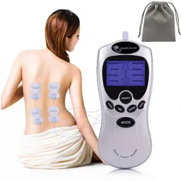 Vibrator Tientallen Body Massager Elektrische Vibrerende Meridiaan Puls Spier Stimulator Elektrotherapie Fysiotherapie Pijnbestrijding Ems Massage 0803