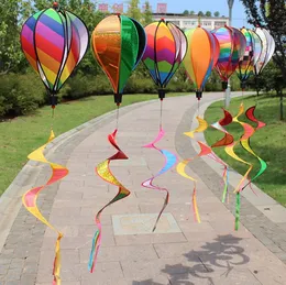 Party Supplies Hot Air Balloon Windsock Decorative Outside Yard Garden Party-Event Decoratives DIY Color Wind Spinners SN480