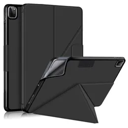 Tablety dla iPad Pro 12,9 cala 12,9 "2022 2021 Case PU skórzana deforma