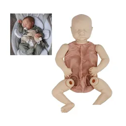 Lalki 20 cali 51 cm realistyczna rodzina Born Reborn lalka niepomalowane niedokończone części DIY Puste Zestaw LJ201125 Dostawa zabawki Prezenty DH5OF