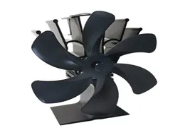 Fireplace Heat Powered Stove Fan 6 Blades Log Wood Ecofan Quiet Home Efficient Distribution 2205054024127