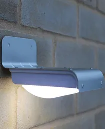 High Lumen Solar Lights Garden Sensor Light 16 LED 300lm Vattentät väggmonterad utomhusnattljus för Pathway2488478