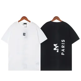 Moda Hip Hop Camisetas Masculinas Masculinas Mulheres Marca Balaman Camisetas com estampa de letras Manga curta Tamanho S-2XL