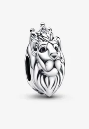 Regal Lion Charm 925 STERLING Gümüş Pandora Anları Fit Charms için Hayvanlar Pulsera Orijinal Para Mujer Yılan Bilezik Mücevher 792926332