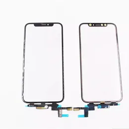 Mobiltelefon Pekpanel Ytterglasskyddslinsen med OCA Front Glass Replacement f￶r Samsung Galaxy A30 A40 A80 A51 A71 Crack Screen B215